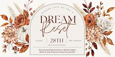 Dream Reset | Give yourself Permission to Dream Again