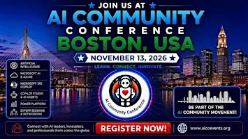 AI Community Conference - Boston 2026