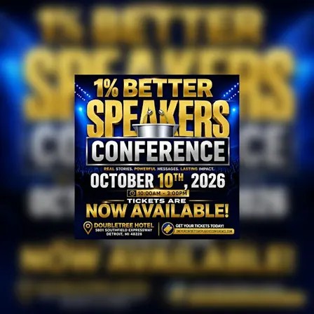 1% Better Speakers Conference 2026 (October 10th)
