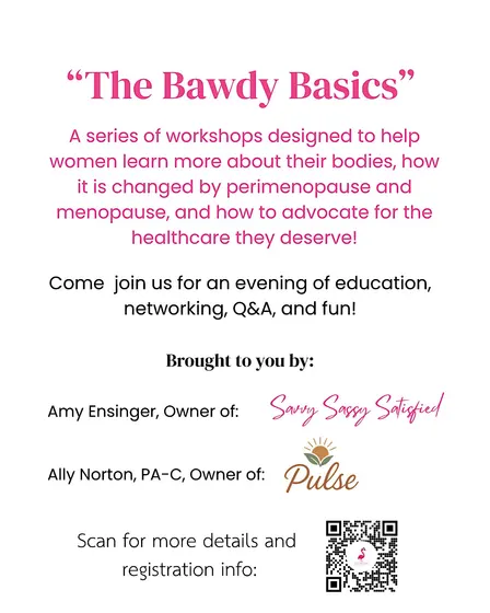 Bawdy Basics: How Our Bodies Work and Why Perimenopause Messes It Up!