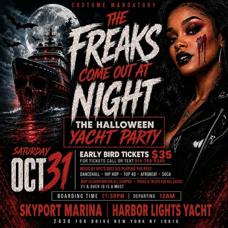 THE HALLOWEEN YACHT PARTY