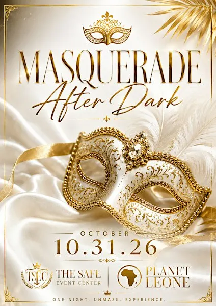 Masquerade After Dark (Gold & White)