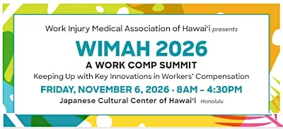 WIMAH 2026: A Work Comp Summit