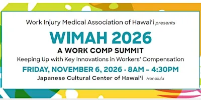 WIMAH 2026: A Work Comp Summit