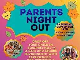 Parents Night Out - September 2026
