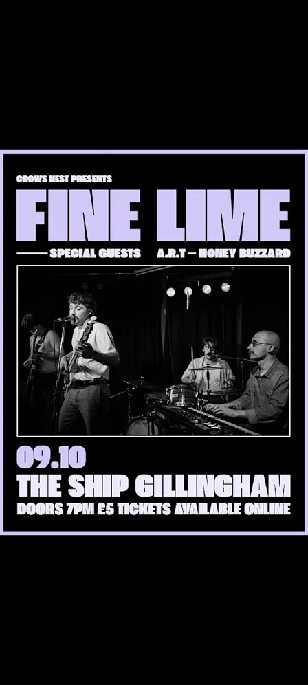 FINE LIME / A.R.T / HONEY BUZZARD - Ship Gillingham