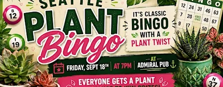 Seattle Plant Bingo