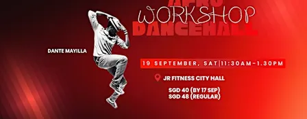 AFRO Dancehall Workshop with Dante Mayilla