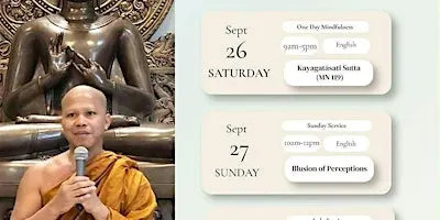 One Day Mindfulness with Bhante Santacitto (In English)