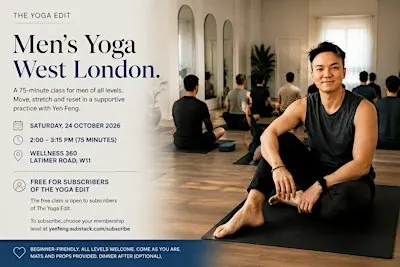 Men's Yoga in West London: A Beginner-Friendly Flow | The Yoga Edit