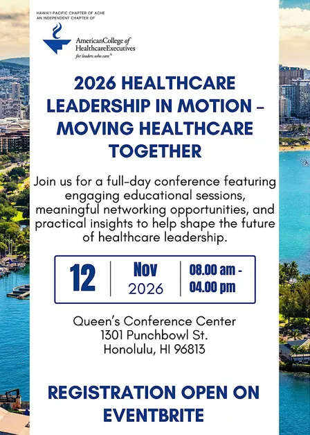 2026 Healthcare Leadership in Motion – Moving Healthcare Together