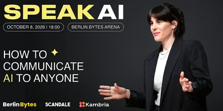 SPEAK AI - How to communicate AI to anyone