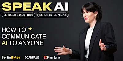 SPEAK AI - How to communicate AI to anyone