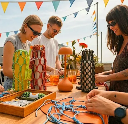 Macramé Bottle Holder Workshop | Brighton | Otherly