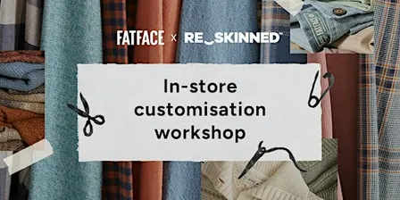 Customisation workshop at FatFace Godalming