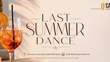 LAST SUMMER DANCE by O'Café