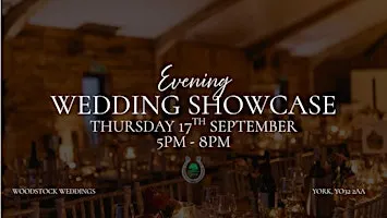 Woodstock Weddings and Events Evening Wedding Showcase