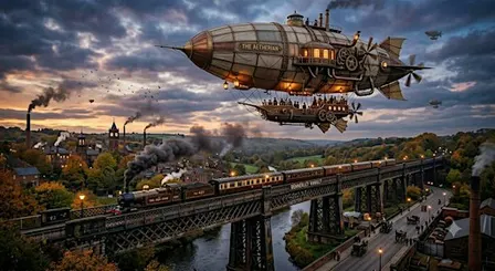 Bennerley Viaduct Guided Tour: The Steampunk Special