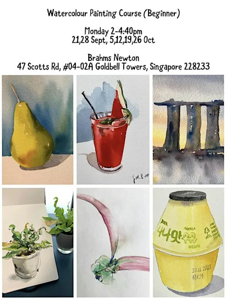 Watercolour Painting Course (Beg) by Janice