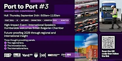 PORT-to-PORT THREE Strengthening Humber and Bulgarian Trade Dialogue