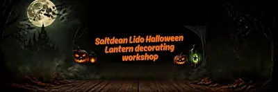Saltdean Lido Kids Halloween Lantern Decorating