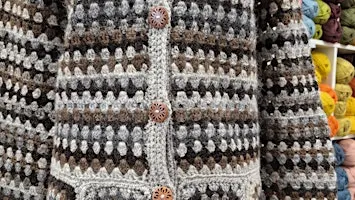 Granny Go round crochet garment