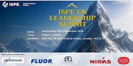 ISPE UK LEADERSHIP SUMMIT