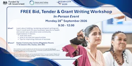 Devon Health & Social Care Bid & Grant Workshop (In-Person)