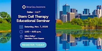 Stem Cell Therapy Seminar in Dallas, TX