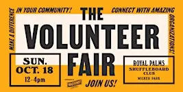 FIND YOUR THING at the Fall 2026 Volunteer Fair!