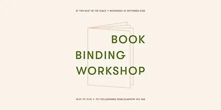 Bookbinding Workshop: Chain Stitch