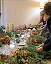 Christmas Wreath Making with Afternoon Tea