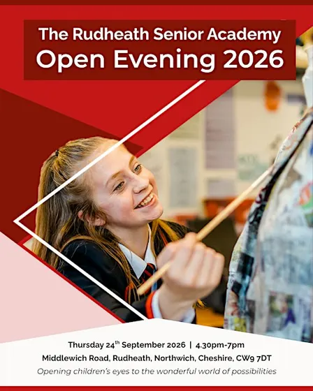 2026 Rudheath Senior Academy Open Evening
