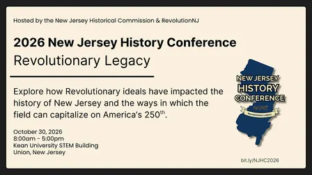 2026 New Jersey History Conference