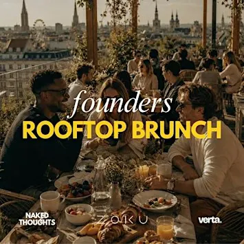 Founders Rooftop Brunch: Business Networking, Exclusive Podcast Corner & Co