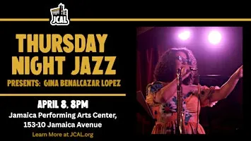 Thursday Night Jazz Presents: Gina Benalcazar Lopez
