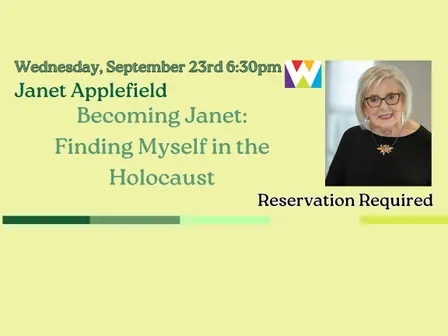 Becoming Janet: Finding Myself in the Holocaust