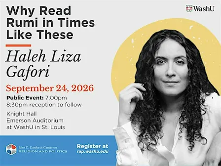 "Why Read Rumi in Times Like These": A Conversation with Haleh Liza Gafori