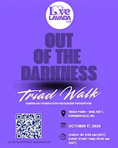 Out of the Darkness Triad Walk