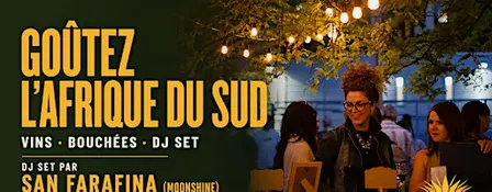 Goûtez l’Afrique du Sud | Vins, bouchées et DJ set
