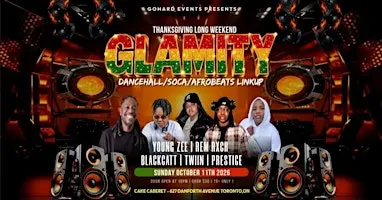 GLAMITY - Dancehall, Soca, Afrobeats LINK UP!
