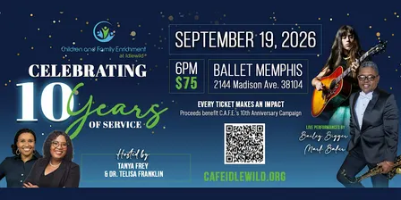 CAFE Idlewild’s 10th Anniversary Celebration and Fundraiser