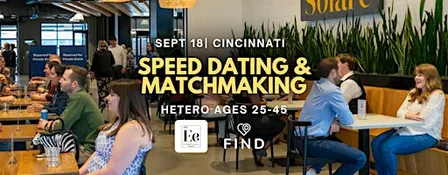 Speed Dating for Singles Ages 25-45 | Cincinnati