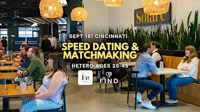 Speed Dating for Singles Ages 25-45 | Cincinnati