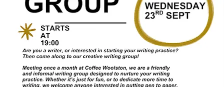 Creative Writing Group at Coffee Woolston