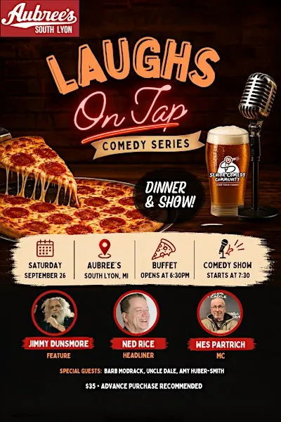 Senior Comedy Community Presents: Pizza Buffet and Comedy Show