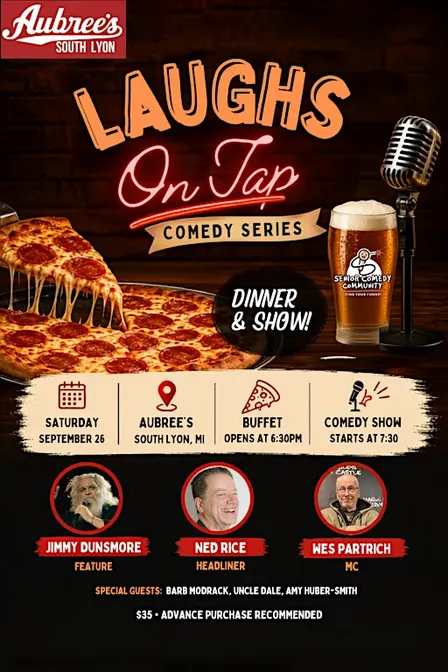 Senior Comedy Community Presents: Pizza Buffet and Comedy Show
