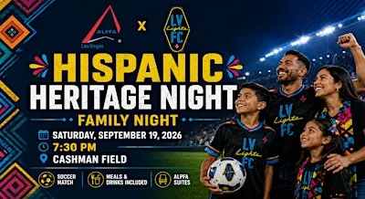 ALPFA Las Vegas x Las Vegas Lights FC — Family Night