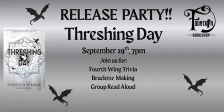 THRESHING DAY RELEASE PARTY!!!