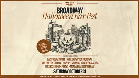 Broadway Nashville Halloween Bar Crawl | Mad City Bar Fest